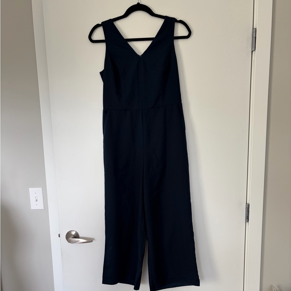 Banana Republic Classic Navy Jumpsuit